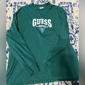 Guess long sleeve shirt XL